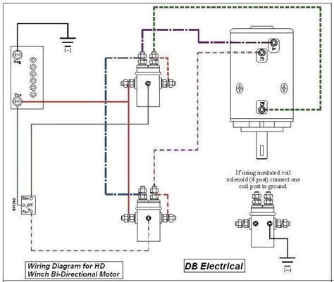 12 Volt Winch Switch Wiring Schematic And Wiring Diagram