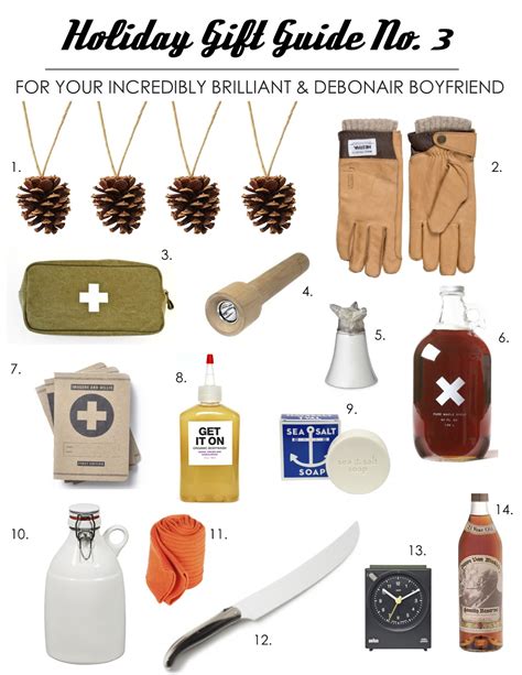 You should really see these ideas for yourself, so scroll through to have a peep (and maybe shop all 78 of a rich blend of brazilian and sumatran beans, this dark roast will be an instant favorite. Gift Guide 2012: The Best Gifts for Your Boyfriend! / Hey ...