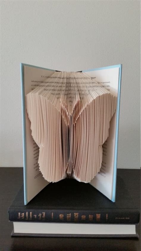 Butterfly Folded Book Art