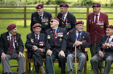 d day landings anniversary poignant scenes as world war two veterans return to normandy