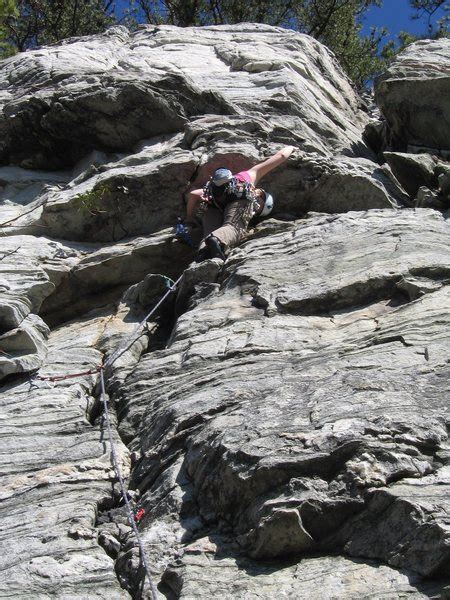 Rock Climb Pee Break 3 Piedmont Region
