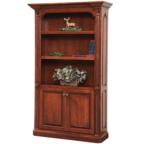 Lexington Amish Bookcase Amish Office Furniture Cabinfield