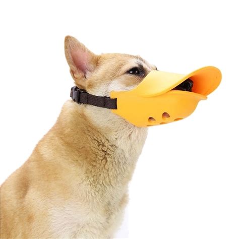 Funny Duck Bill Small Dog Muzzle For Barking Biting