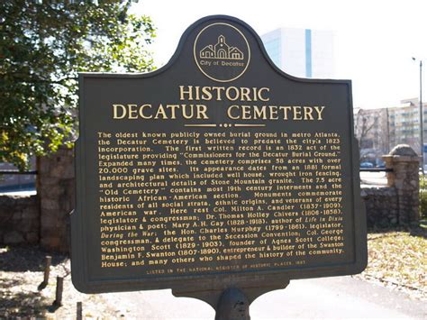 Decatur Cemetery In Decatur Georgia Find A Grave Cemetery