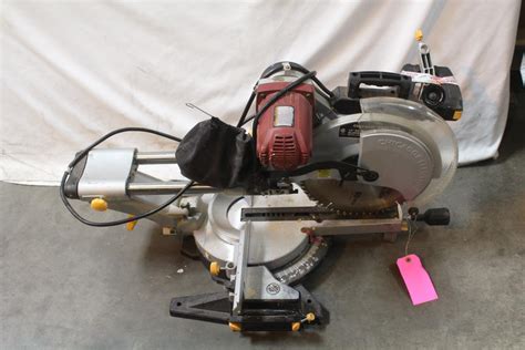 Chicago Electric 12 Double Bevel Sliding Compound Miter Saw Property