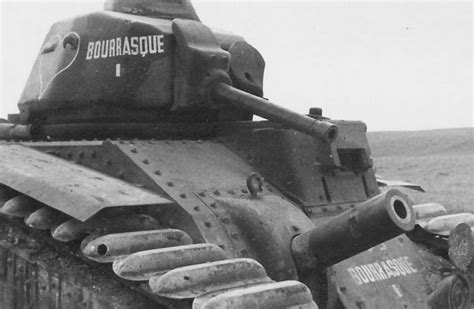 Французский танк Char B1 Bis №257 Бураск подбитый в деревушке Мортье