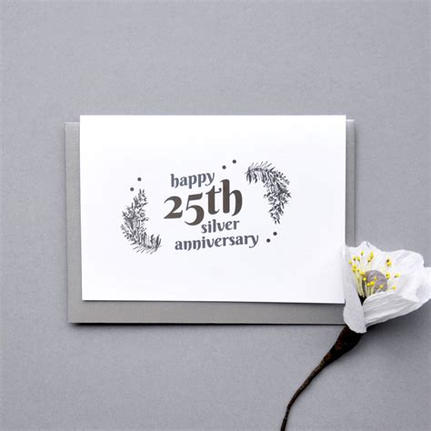 Traditional T For 25th Wedding Anniversary Personalized 25th