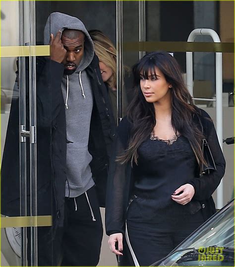 Kim Kardashian Pregnant Paris Getaway With Kanye West Photo 2841980