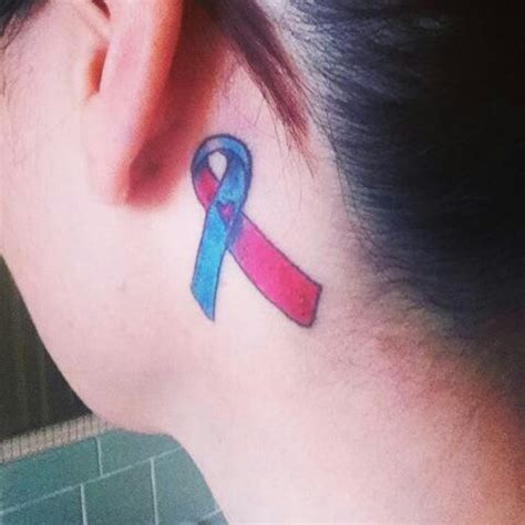 Anchor tattoo can look cool and stylish on the chest. Chd tattoo | Tattoos, Behind ear tattoo, Awareness ribbons
