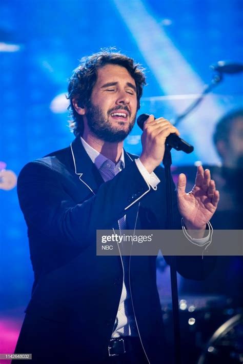 Josh Groban on Friday May 10, 2019 -- | Josh groban broadway, Josh