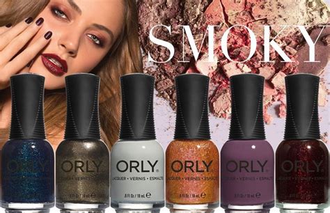 Осенняя коллекция лаков для ногтей 2014 г Orly Smoky Collection