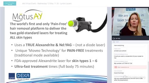 Robertson blvd in beverly hills, california, is the nation's leading provider of laser hair removal, laser tattoo removal, and laser skin rejuvenation, and more. Lynton Lasers Webinar: Advancements in Laser Hair Removal ...