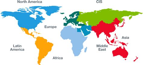 Download Regions World Map Regions Png Hd Transparent Png
