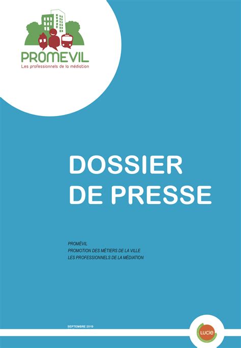 Promévil Presse Dossier De Presse Et Newsletters à Télécharger Pdf