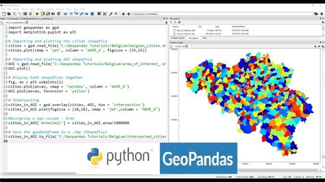 Introduction To Gis Analysis With Geopandas Using Python Youtube