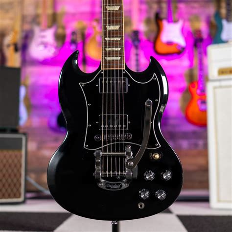 Gibson SG Standard Bigsby In Ebony The Guitar Marketplace