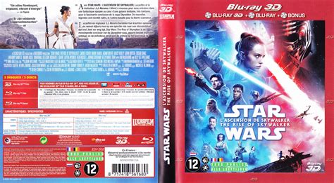Car avec l'ascension de skywalker, j.j. Jaquette DVD de Star Wars L'Ascension de Skywalker 3D (BLU ...