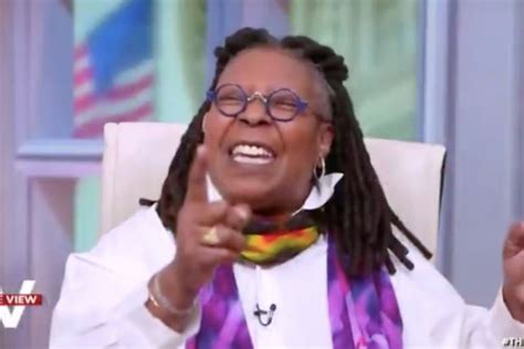 The View Whoopi Goldberg Serenades Trump With It Aint Over Til It