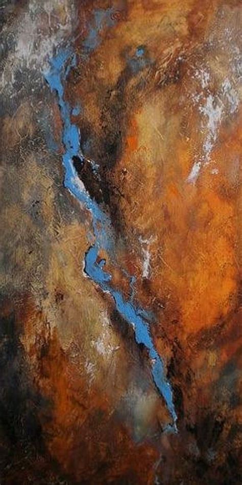 Abstract Painting Mars Transformed Wall Art For Living Room Acrylic