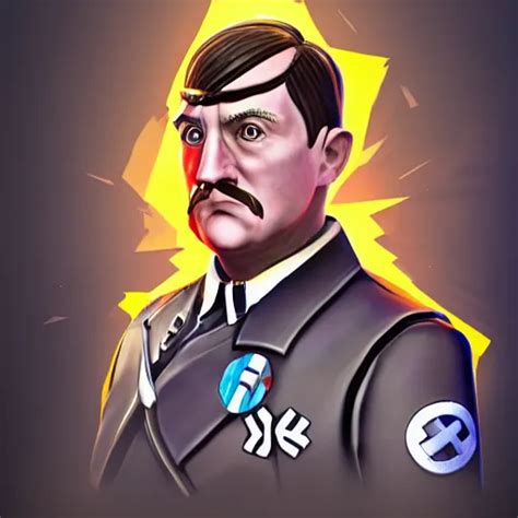 Adolf Hitler In Fortnite Character Design Front Page Stable