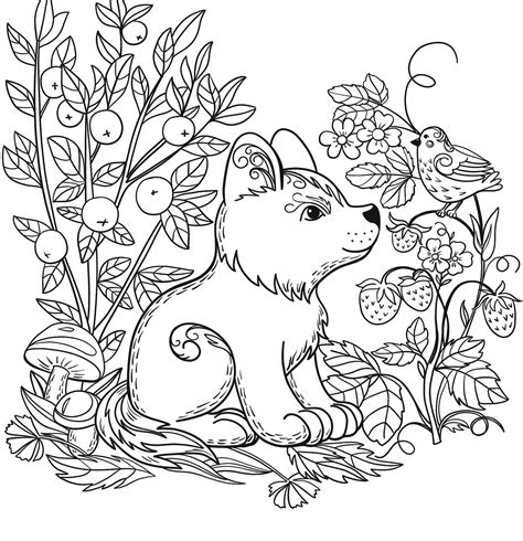 Matching games, rainforest coloring pages, and memory cards make learning about the rainforest fun for all ages. Forest Coloring Pages For Kids at GetColorings.com | Free ...
