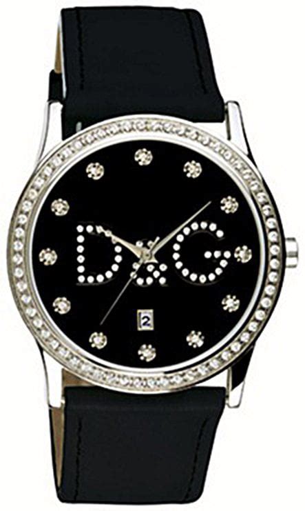 Dolce And Gabbana Womens Dw0008 Black Gloria Watch