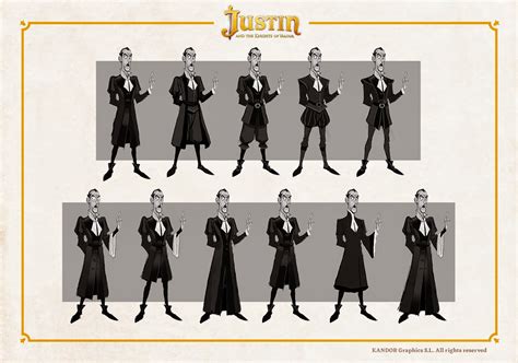 Osokaro Justin And The Knights Of Valour Vi Reginald Character Design