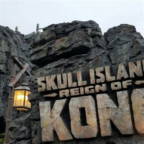 Skull Island Reign Of Kong Theme Park Ridesattractions