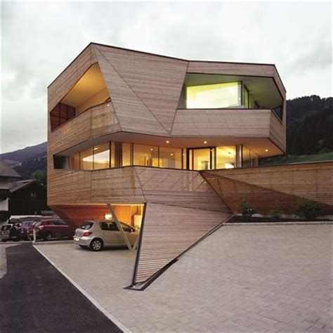 Modern Cube House In The Dolomite Mountains Freshnist