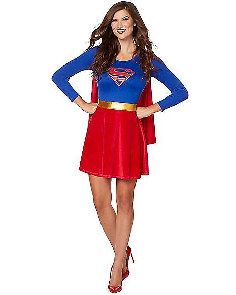 Adult Supergirl Costume Dc Comics