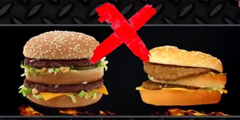 What Fast Food Looks Like In Ads Vs What It Actually Looks Like On