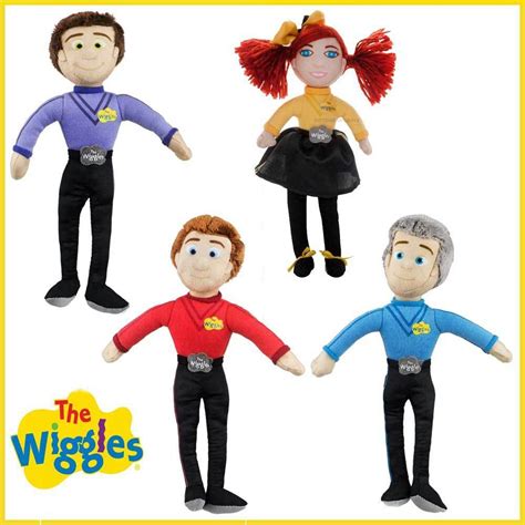 The Wiggles Plush Toy Emma Lachy Simon Anthony Wiggle Doll Licensed