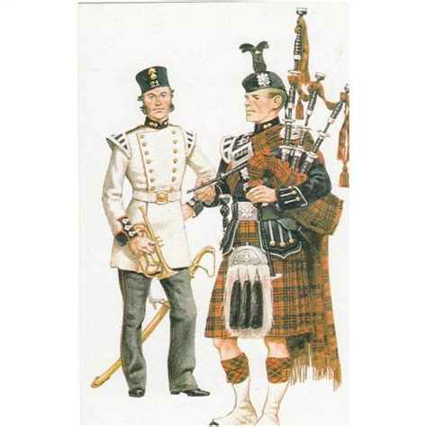 Bandsman Royal North British Fusiliers 1856 Piper Royal Highland