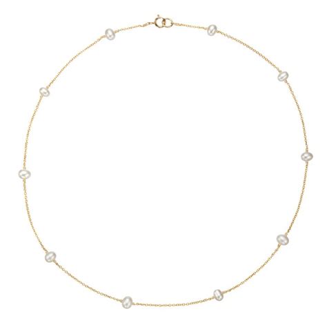 Rose Silver Or Gold Ten Pearl Choker By Lily Roo Pearl Choker