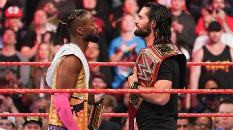 Wwe Raw Kofi Kingston Takes On Seth Rollins For Both Wwe Singles