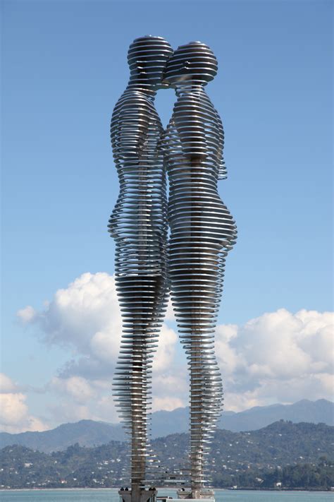 Statue Of Love By Tamar Kvesitadze Batumi Georgia Batumi Public