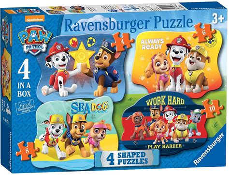 Ravensburger Paw Patrol Mighty Pups Rompecabezas De 35 Piezas Puzzles