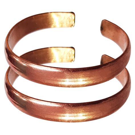 Hand Forged 100 Copper Bracelet For Men And Women Made With Etsy