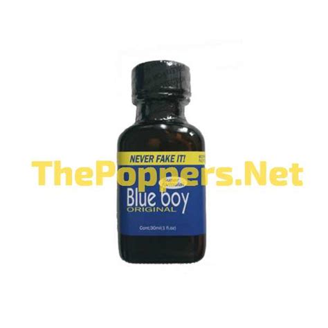Blue Boy Orijinal Poppers 30 Ml Thepoppersnet