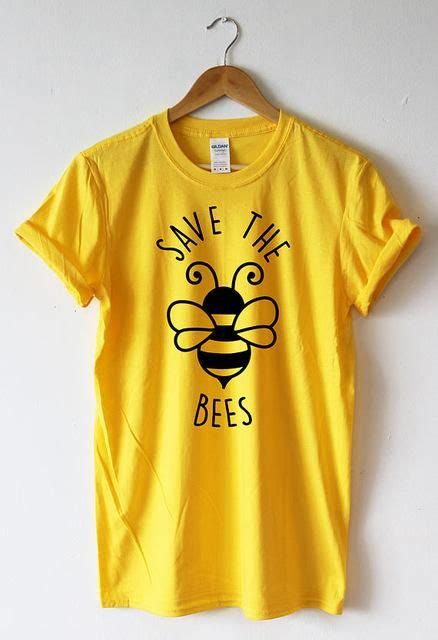 Save The Bees Tshirt Womens Shirt T Shirt Bees Clothing Save The Bees