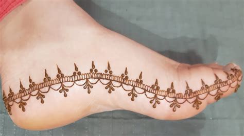 Simple Easy Feet Mehndi Design 2019 Foot Mehndi Designs Leg Mehndi