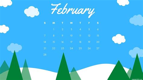 February 2021 Calendar Wallpapers Top Những Hình Ảnh Đẹp
