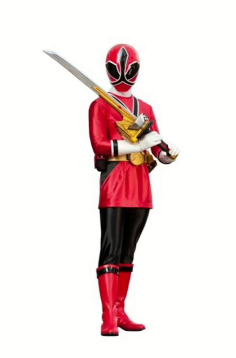red samurai ranger girl