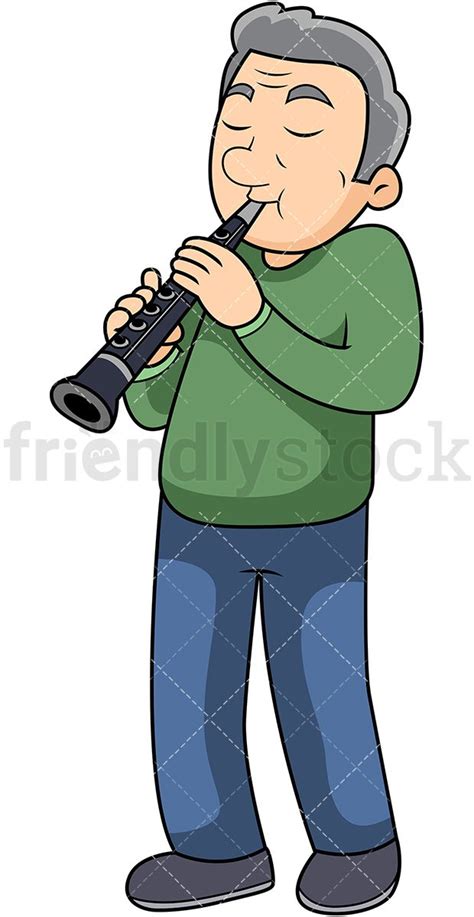 Clarinet Vector At Collection Of Clarinet Vector Free