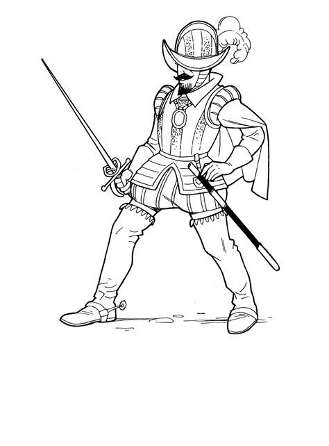 Knight Coloring Pages Printable - Coloring Home