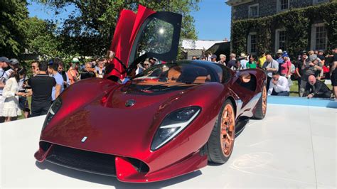 The De Tomaso P72 Is A Stunning Throwback Supercar With A Manual