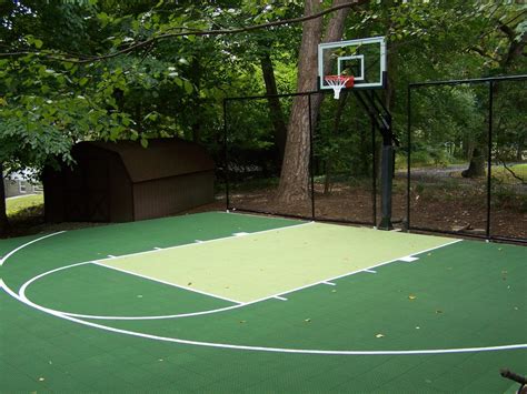 Backyard Basketball Court Layout Tips And Dimensions