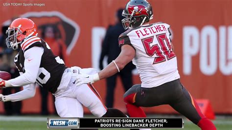 New England Patriots Re Sign Linebacker Dane Fletcher Youtube