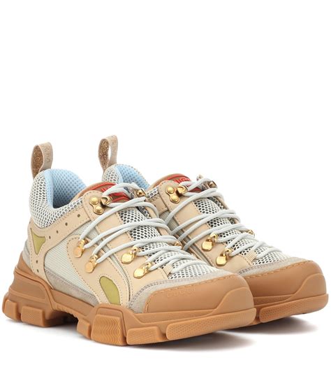 Gucci Flashtrek Sneakers In White Lyst