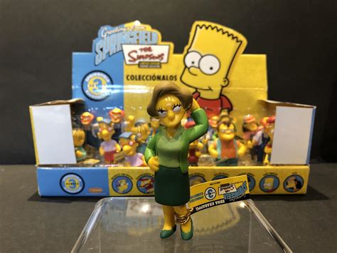 The Simpsons Figurine Collection Series Edna Krabappel
